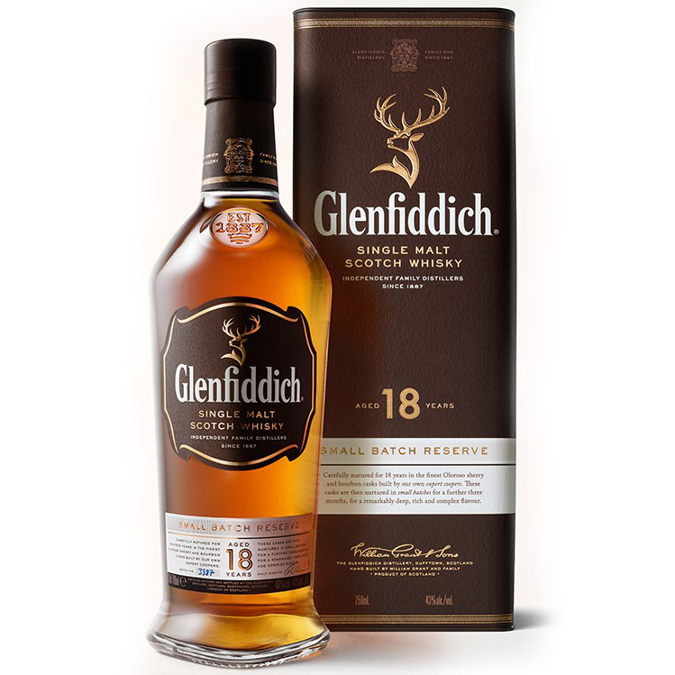 Buy & Send Glenfiddich 18 Year Old Reserve Single Malt Scotch Speyside Whisky